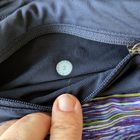Lululemon Speed Up Shorts Low Rise Size 2 - Picture 2 of 5